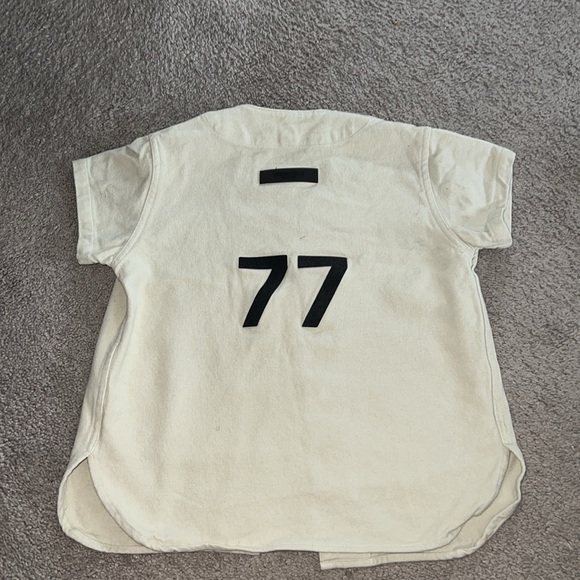 Kids Essentials Fear of God baseball jersey - Picture 4 of 5